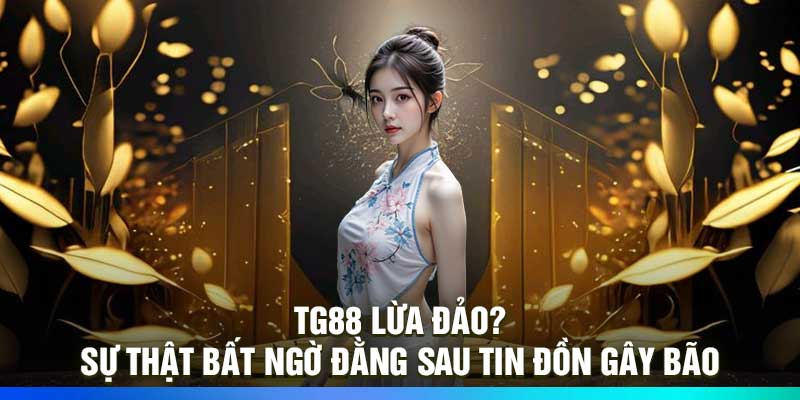 TG88 lừa đảo? Sự thật bất ngờ đằng sau tin đồn gây bão